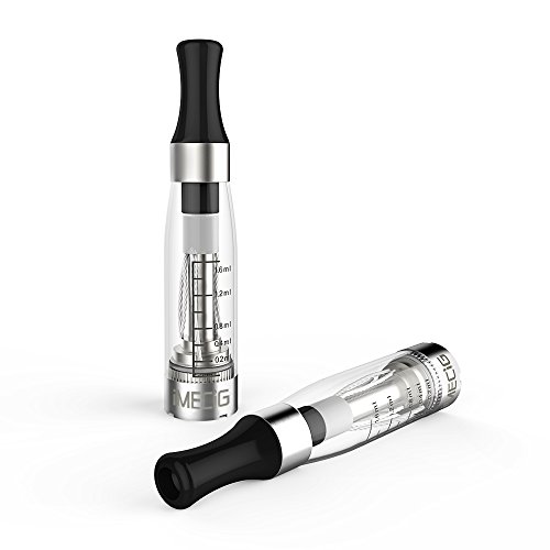 IMECIG® 5 x CE4 Transparente Claro Vapor Atomizador para E-Cig Clearomizer para Ego MT3 CE4 CE5 CE6 Batería de E-Cigarrillo Cigarrillo Electrónico Pluma de Vapor E-Shisha No Nicotina