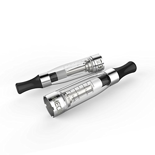 IMECIG® 5 x CE4 Transparente Claro Vapor Atomizador para E-Cig Clearomizer para Ego MT3 CE4 CE5 CE6 Batería de E-Cigarrillo Cigarrillo Electrónico Pluma de Vapor E-Shisha No Nicotina