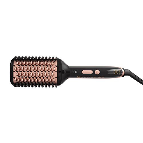 Imetec Bellissima My Pro Magic Straight Brush PB11 100 - Cepillo eléctrico alisador elegido, 3 lados externos calefactores, tecnología de iones, revestimiento de cerámica, 160 ºC a 210 ºC