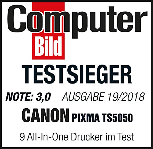 Impresora Multifuncional Canon PIXMA TS5050 Negra Wifi de inyección de tinta