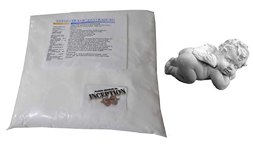 Inception Pro Infinite 1kg Yeso cerámico no tóxico extraduro moldeable Tipo 4 Dental - Alta definición y Resistencia