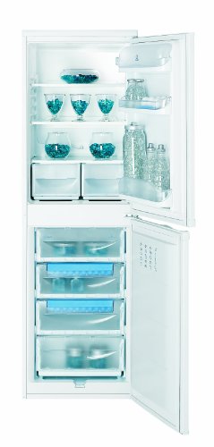 Indesit CAA 55 - Frigorífico Combi Caa55 Con Bandejas De Cristal