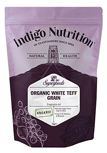 Indigo Herbs Grano de Teff Blanco orgánico 1kg