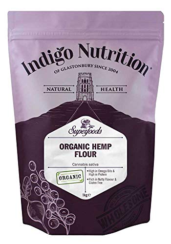 Indigo Herbs Harina de Cáñamo Orgánica 1kg