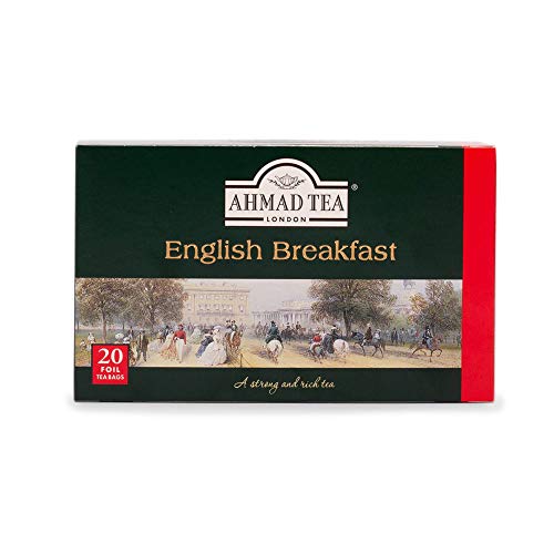 Inglés Teas, "Desayuno Inglés Té" - Etiquetado y papel de aluminio cocido envueltos