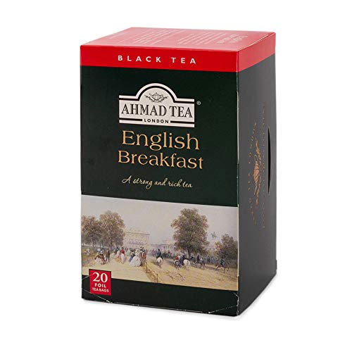 Inglés Teas, "Desayuno Inglés Té" - Etiquetado y papel de aluminio cocido envueltos