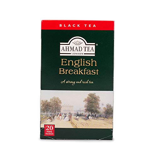 Inglés Teas, "Desayuno Inglés Té" - Etiquetado y papel de aluminio cocido envueltos