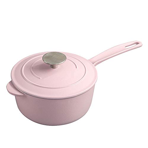 Inicio leche Olla restaurante Cocina Antiadherente Leche Pan Alimentos Suplemento Wok Familia multi-propósito de fideos instantáneos individual Gachas sopa pequeño crisol rosado La leche olla de cocin