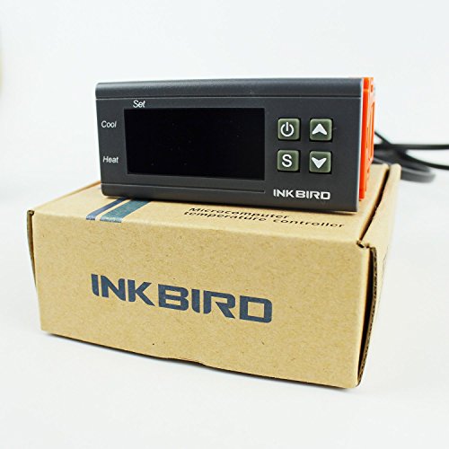 Inkbird ITC-1000 Termostato 220V Control de Temperatura para Calefacción y Refrigeración por Acuarios, Fabricación de Cerveza, Mini Invernadero, Ventilador y Frigorífico