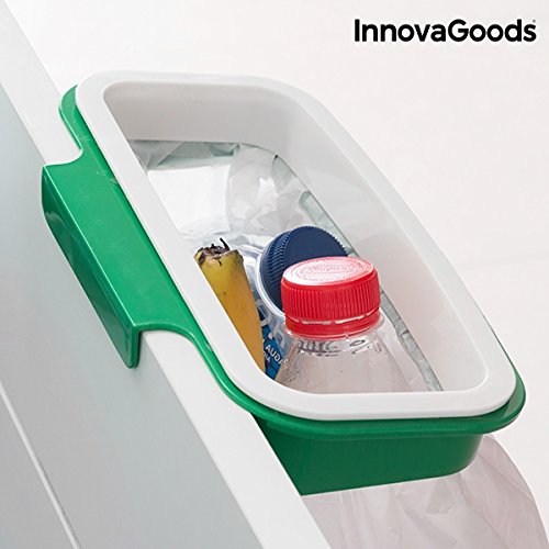 InnovaGoods Soporte para Bolsas De Basura, Blanco, Talla Unica