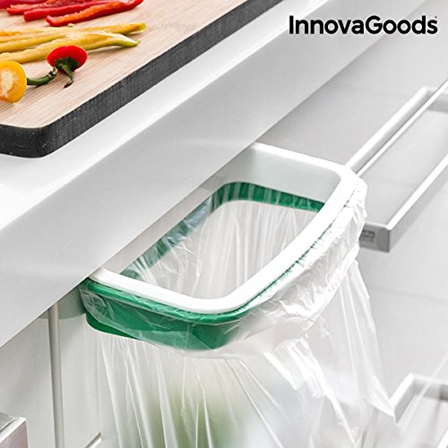 InnovaGoods Soporte para Bolsas De Basura, Blanco, Talla Unica