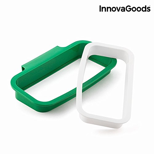 InnovaGoods Soporte para Bolsas De Basura, Blanco, Talla Unica