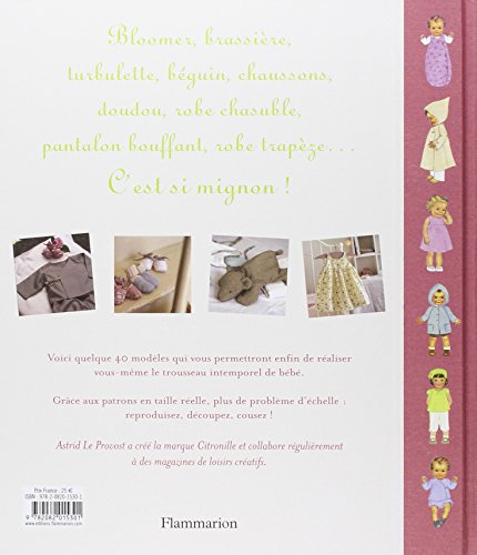 Intemporels pour bebes - modeles et patrons de 0 a 3 ans: modèles et patrons de 0 à 3 ans