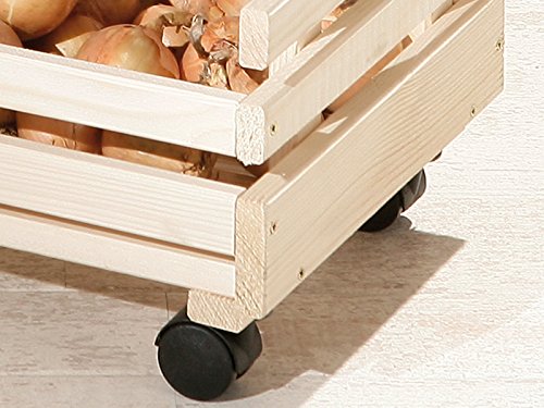 Inter Link Fruttino 60100400 Jinete de Frutas 37 x 30 x 80 cm, Madera, 37 x 30 x 80H cm