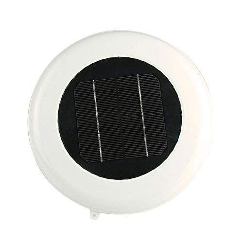 Ionizador solar para piscinas, purificador de energía solar Ionizador para piscinas de limpieza de agua Cobre Iones de cobre y plata, purificador de agua para piscinas ionizador