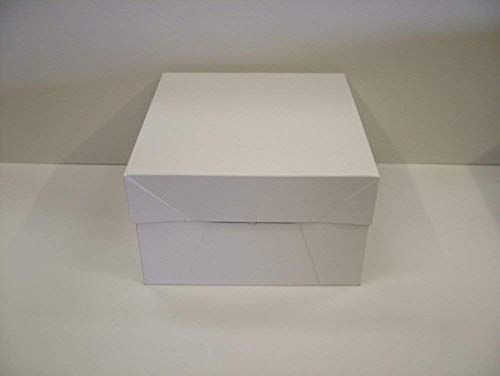It 's Just a Caja para Tartas Caja con Tapa (30 cm), Color Blanco