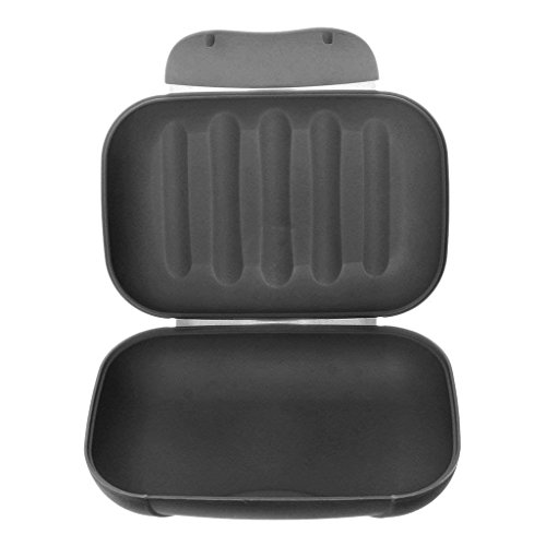 Jabonera de viaje, caja de jabón y recipiente portaspone sigillato y Portabile para baño, senderismo, viaje, camping, ECC, Negro