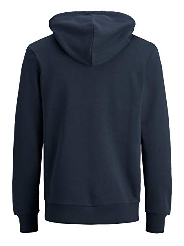 Jack & Jones Jjecorp Logo Sweat Hood Noos Capucha, Azul (Navy Blazer Detail: Reg Fit), XX-Large para Hombre