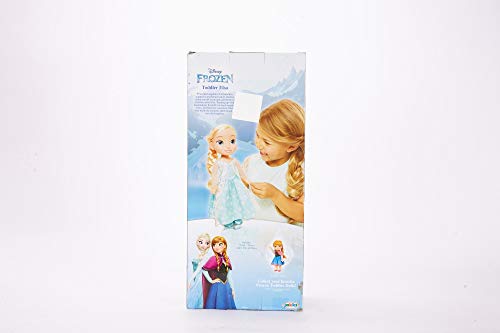 Jakks Pacific Elsa Princesa Disney Anna, Frozen Muñeca Toddler, Multicolor, 35 cm (98943-EU-2)