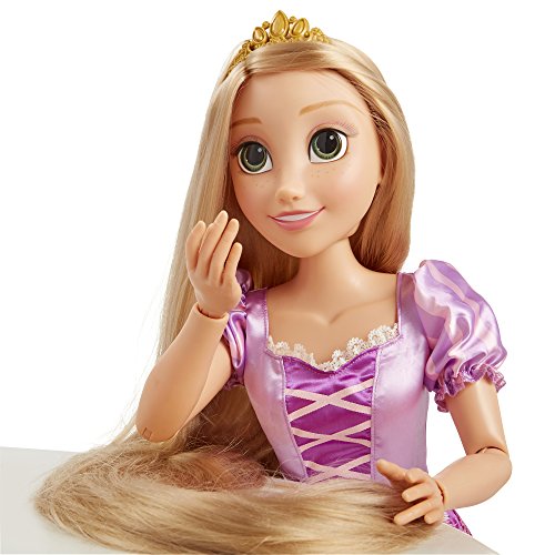 Jakks Pacific- Princesas Disney, muñeca Rapunzel tamaño Especial (80 cm), Multicolor (61773)