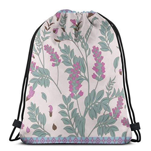 Jhonangel Regaliz Mochila clásica con cordón Bolsa de Baile de Moda Bolsa de Senderismo Mochila Ligera con cordón 36 x 43 cm / 14,2 x 16,9 Pulgadas