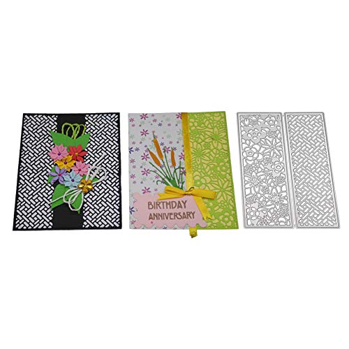 JiaMeng Juego de Troqueles, Dies Corte Plantillas de moldes de Corte de Metales del Coraz¨®n Estarcir DIY Scrapbooking Gofrado Troquelado Kit en Relieve Grabado