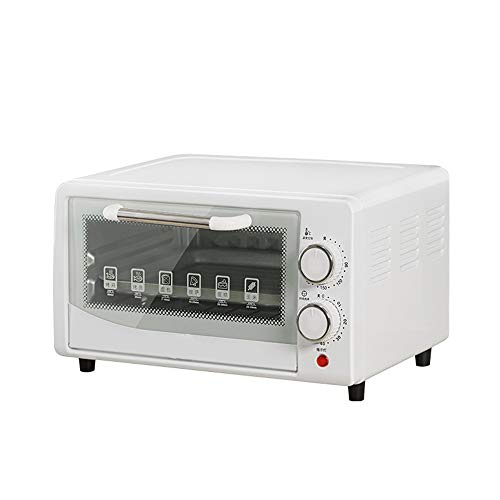 JINNIN Mini Horno De Pizza Eléctrico De Convección De Escritorio, Tecnología De Calentamiento De Temperatura Constante 3D, Función De Fermentación Y Descongelación, Hecho En China,Blanco