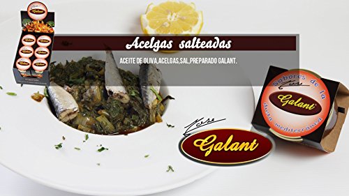 José Galant - Preparado para arroces de marisco y guisos de pescado - Pack de 4 x 100 g