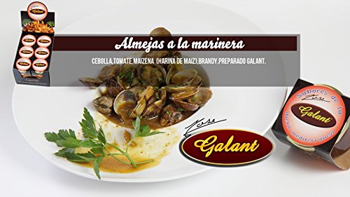 José Galant - Preparado para arroces de marisco y guisos de pescado - Pack de 4 x 100 g