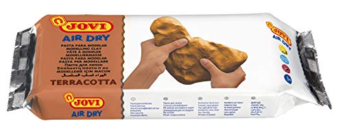 Jovi- Pasta de modelar, 500 gr, terracota, Color Gramos (330722)