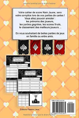 J'peux pas j'ai nain jaune: règles du jeu + 100 fiches illustrées pour conserver vos scores et compter vos points - classement des gagnants en bonus (taille 16x24cm)