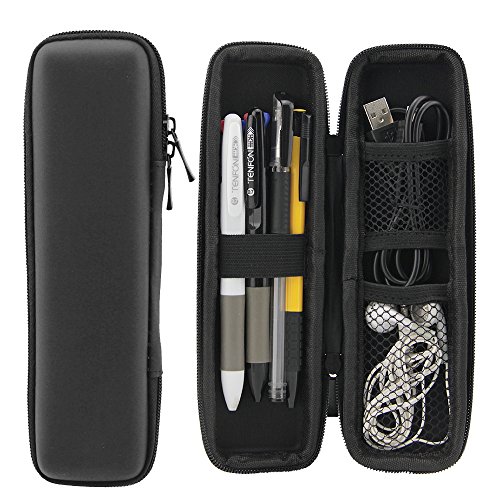 JTDEAL Duro Estuche EVA Carcasa Rígida Para Bolsa De Lápiz Pluma Lápiz Caso Titular Para Ejecutivo Pluma Estilográfica,Bolígrafo,Lápiz Capacitivo,Apple Pencil,Wacom Creative Lápiz Capacitivo 2 y Otros