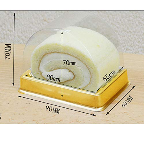 Juego de recipientes para tartas de tarta de queso