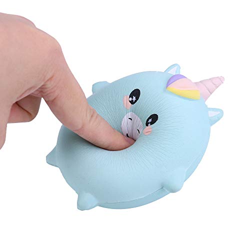 Juguete Estrés Alivio,JiaMeng Squishies Adorable Animals Slow Lising Cream Squeeze Perfumados Juguetes para aliviar el estrés para niños niños Adultos