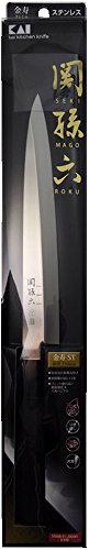 Kai Europe SEKI MAGOROKU Kinju - Cuchillo (acero inoxidable, 34 cm)