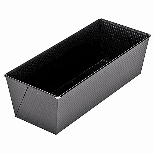 Kaiser Classic Molde Rectangular para Pan, Antiadherente recubierta, Negro, 30 cm