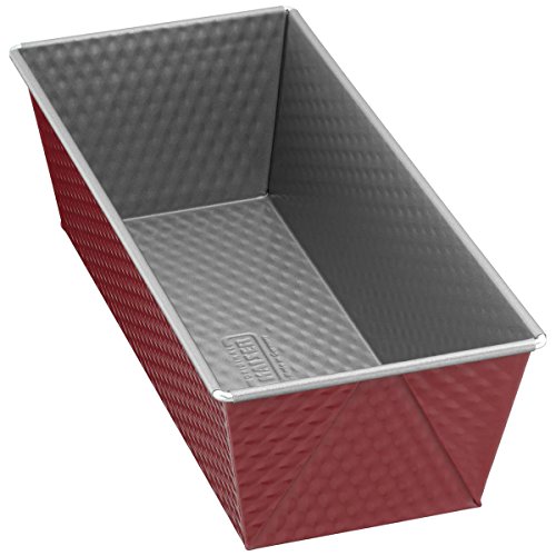 Kaiser Molde para bizcocho Classic Plus 30 cm Fabricado en Alemania Antiadherente, Metal, Rojo/Plata, 31 x 11.5 x 8 cm