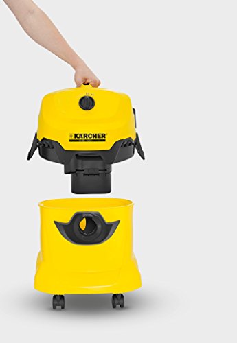 Kärcher WD 4 Aspiradora , 20L, 1000 W, Amarillo