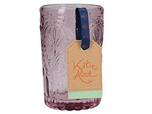 Katie Alice Festival Folk Vaso de Cristal Rosa