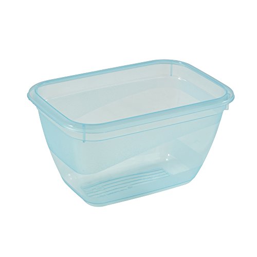 keeeper MIA Polar Botes para Alimentos, PP, Ice Blue (Transparente), 6X 250 ml, 6