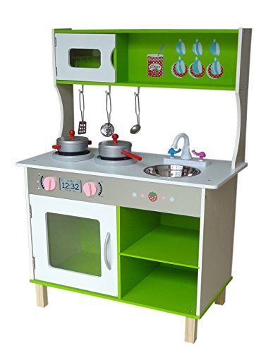 Kiddi Style Cocina Madera Infantil – Cocina Juguete Niños Grande Moderna