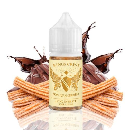 King´s Crest Aroma Don Juan Churro 30ml - 2 EUROS DE AHORRO POR CADA PRODUCTO ADICIONAL DE VAPOR CENTER - PRODUCTO SIN NICOTINA - PROHIBIDA SU VENTA A MENORES DE 18 AÑOS