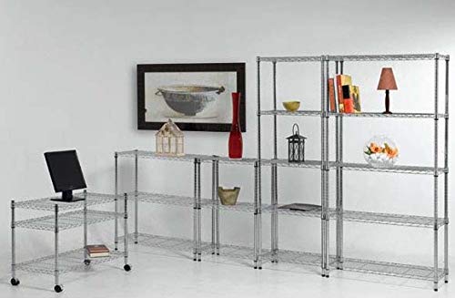 Kit Closet Estantería Stylo 10001, Metal, 180 X 90 X 35