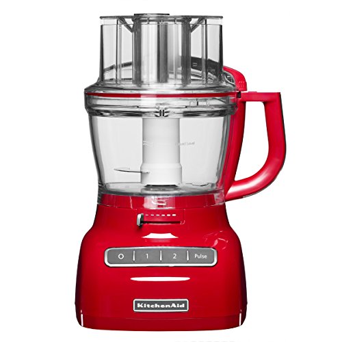 KitchenAid 5KFP1335 - Robot de cocina (Rojo, 7.8 kg, 280 mm, 260 mm, 50/60 Hz, 220-240 V)