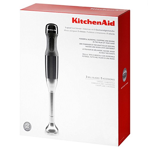 KitchenAid 5KHB2571 - Licuadora (Acero inoxidable, De plástico, Acero inoxidable, 50/60 Hz, 220-240 V)