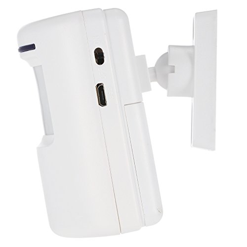 KKmoon Timbre para Puerta Inalámbrico, Sensor de Movimiento PIR, 110dB, 38 Melodías Opcionales, Volumen Ajustable, Rango de Detección por Infrarrojos Aproximadamente 7 Metros, Avisador de Presencia