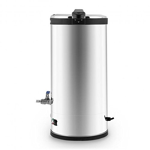 Klarstein Beerfest Brasseur 30L Dispensador de cerveza de barril - Tirador de cerveza (5,6 kg, 670 x 370 x 400 mm, 2500 W)