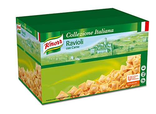 Knorr Ravioli con Carne caja de pasta seca de 3kg