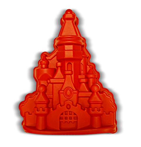 Knorrtoys 38022 Knoortoys Disney Castle-Silicone - Sartén para hornear (silicona), multicolor