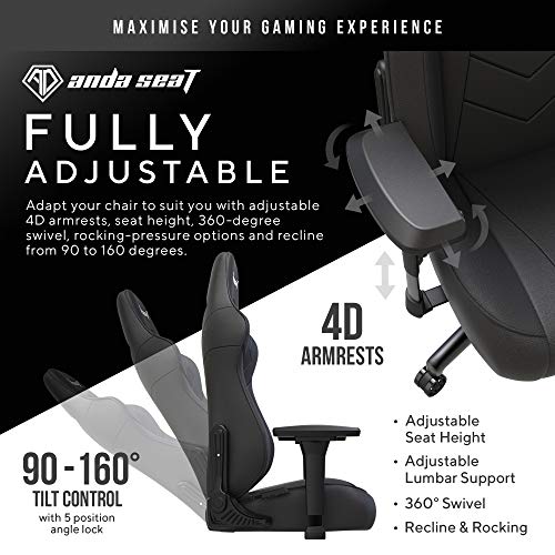 Koch Media - Dark Demon Premium Gaming Chair Black